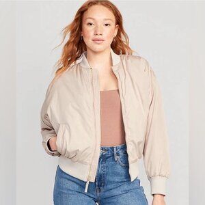 Oversized Bomber Jacket